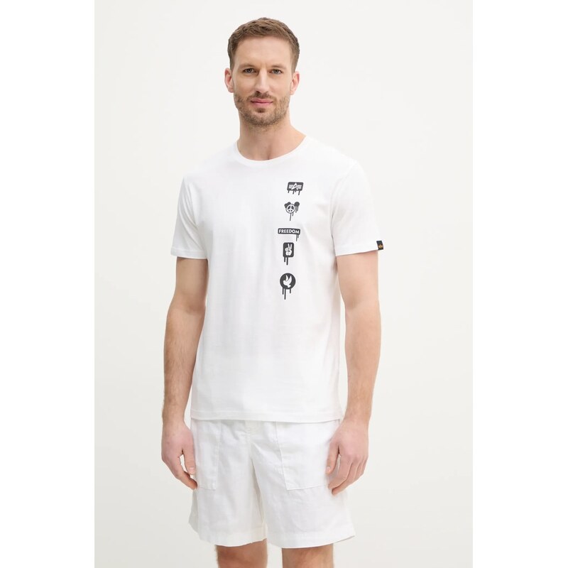 Bavlnené tričko Alpha Industries Freedom T 62404105