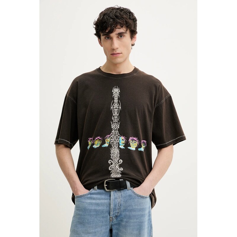 Bavlnené tričko Diesel T-BOXT-R4 T-SHIRT 64323969