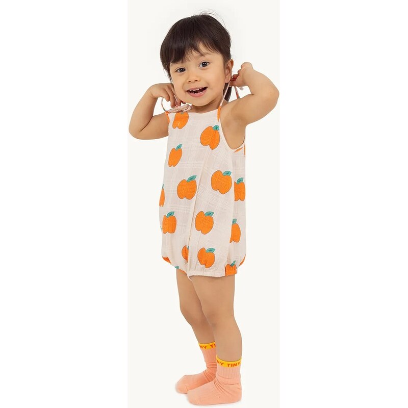 Bavlnené body pre bábätká Tinycottons APPLES STRAPS BODY 62466172