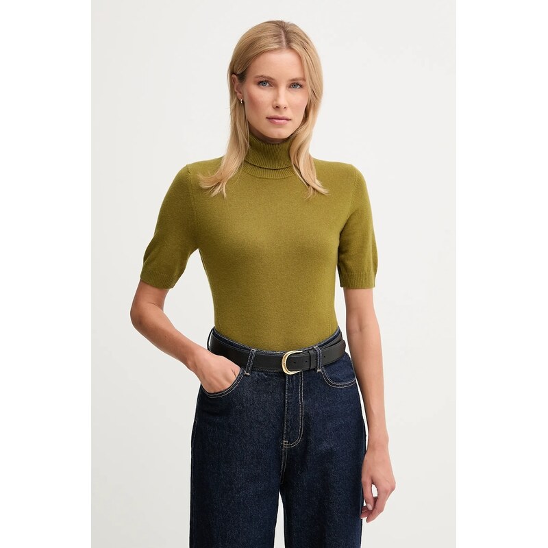 Detský sveter s prímesou vlny United Colors of Benetton 65491174