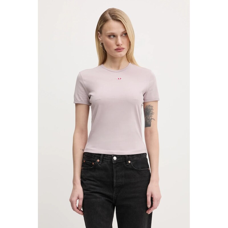 Bavlnené tričko Diesel T-UNCUTIE-LONG-D T-SHIRT 64323816