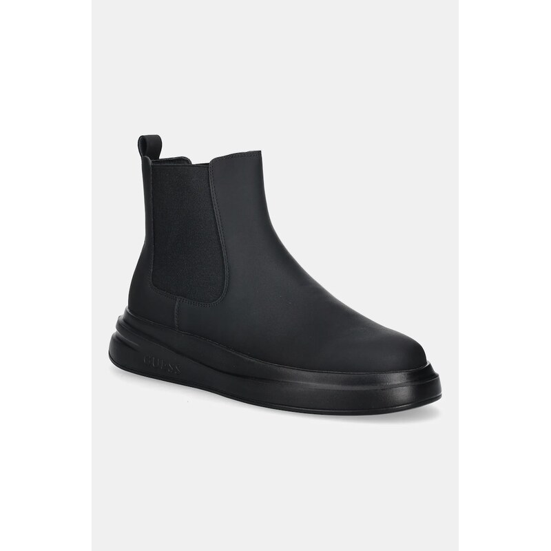 Kožené topánky chelsea Guess ELKO 65468165