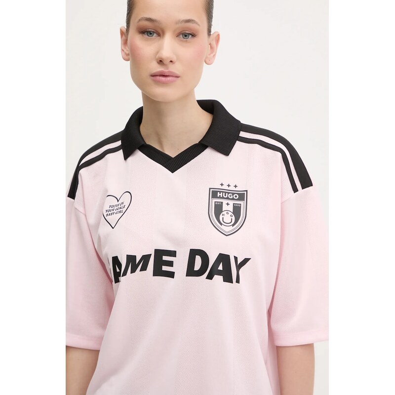 Polo tričko Hugo Blue 62575581