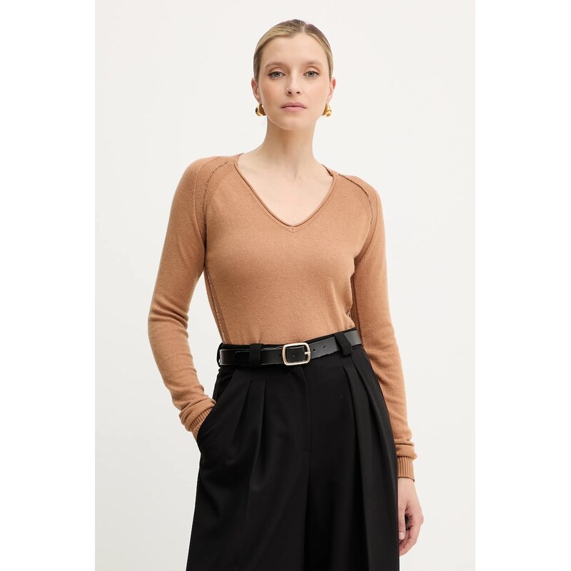 Sveter s prímesou vlny Silvian Heach DIEGOROSA 64726839