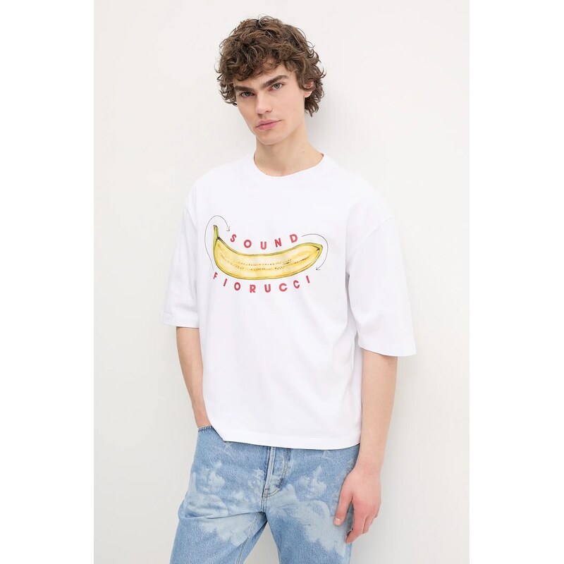Bavlnené tričko Fiorucci Banana Sound Print Regular Fit T-Shirt 62591344