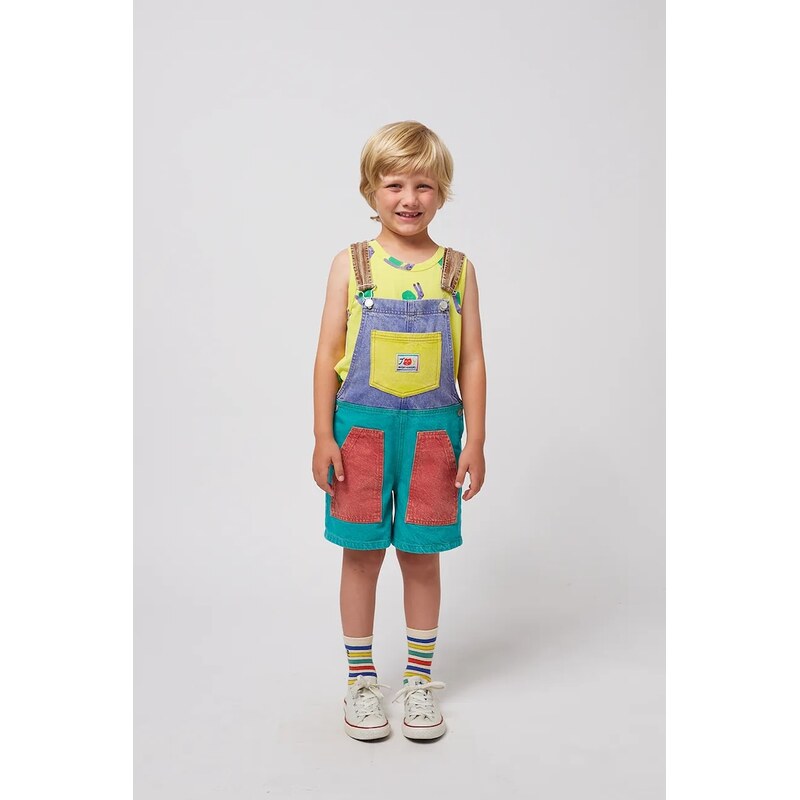 Detské rifľové nohavice na traky Bobo Choses Smiling 62672689