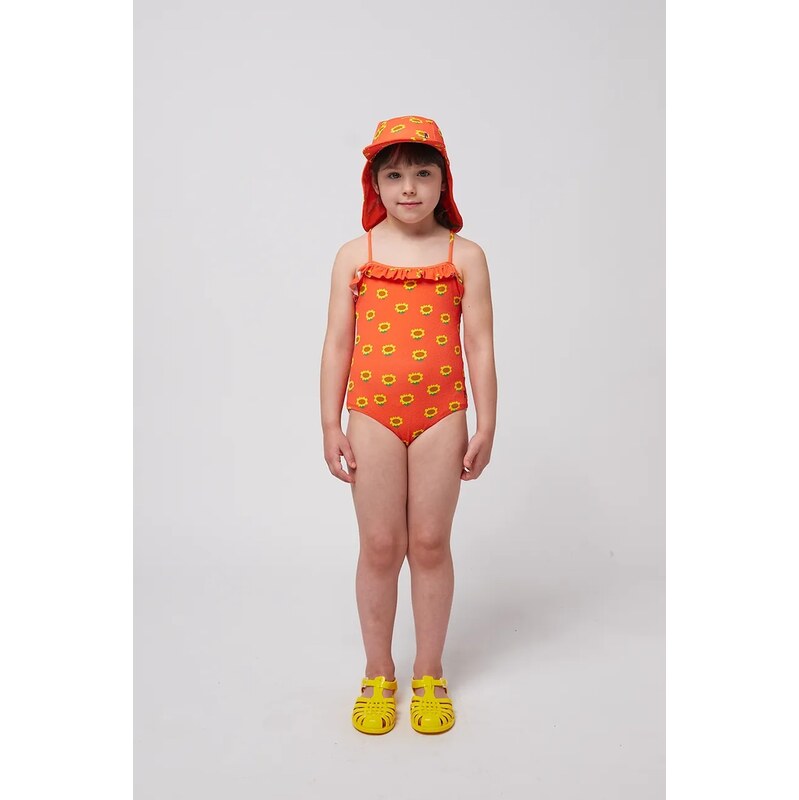 Jednodielne detské plavky Bobo Choses Sunflower 66512549