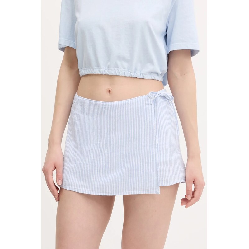 Ľanová sukňa Hollister Co. 62672683