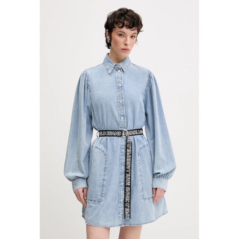 Bavlnené šaty Karl Lagerfeld Jeans 63190730