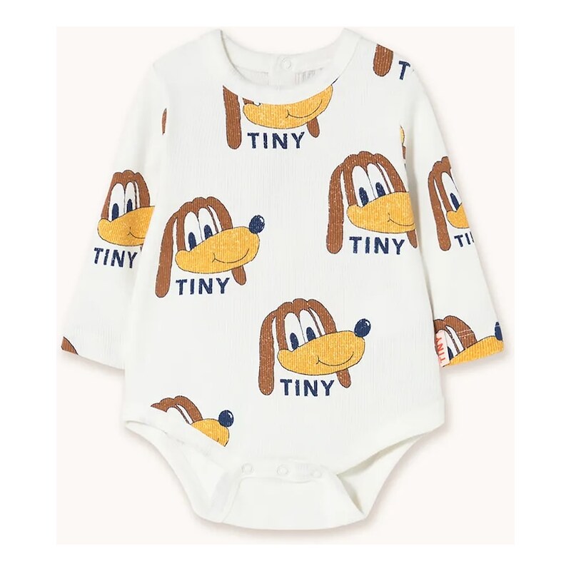 Bavlnené body pre bábätká Tinycottons DOGS RIB BODY 64826421