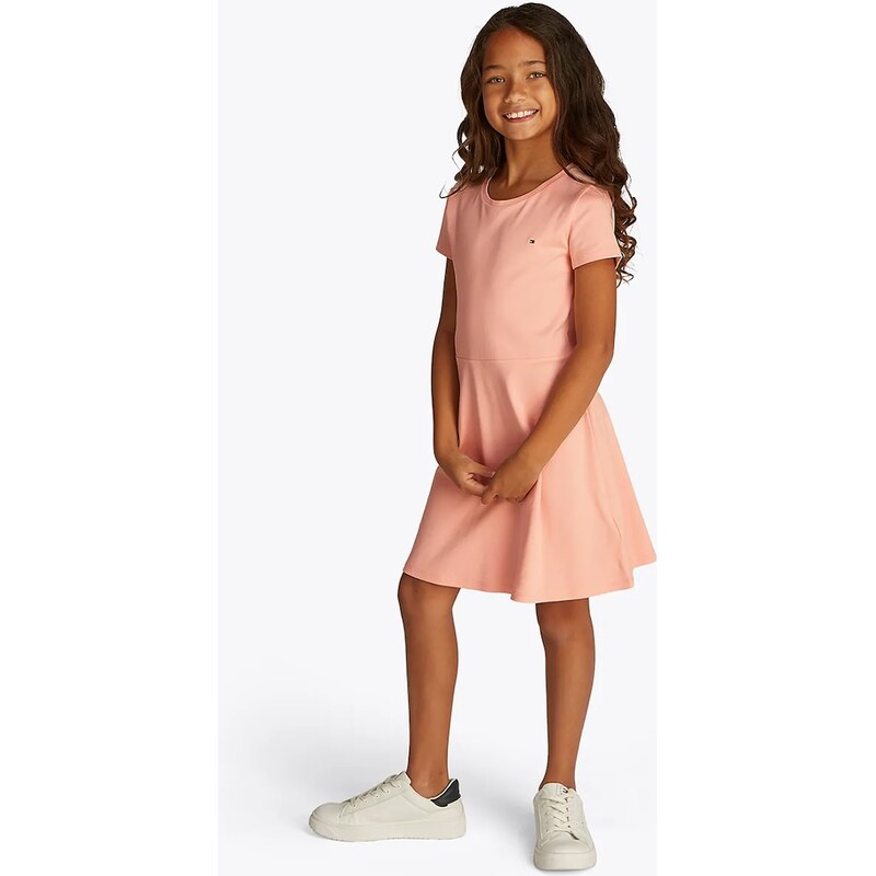 Dievčenské bavlnené šaty Tommy Hilfiger 63248516