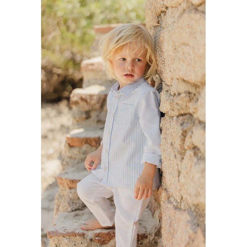 Bavlnená košeľa pre bábätká Tartine et Chocolat 62727900