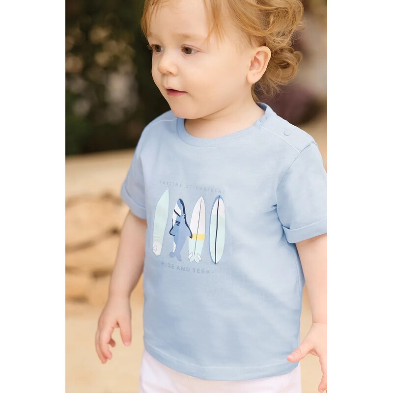 Detské bavlnené tričko Tartine et Chocolat 62708098