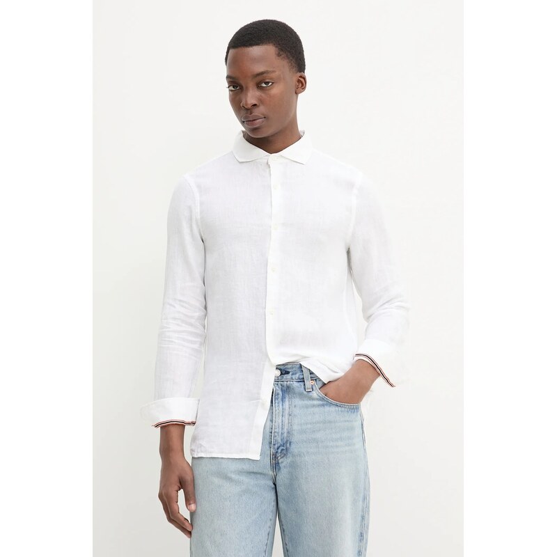 Ľanová košeľa Superdry 66651727