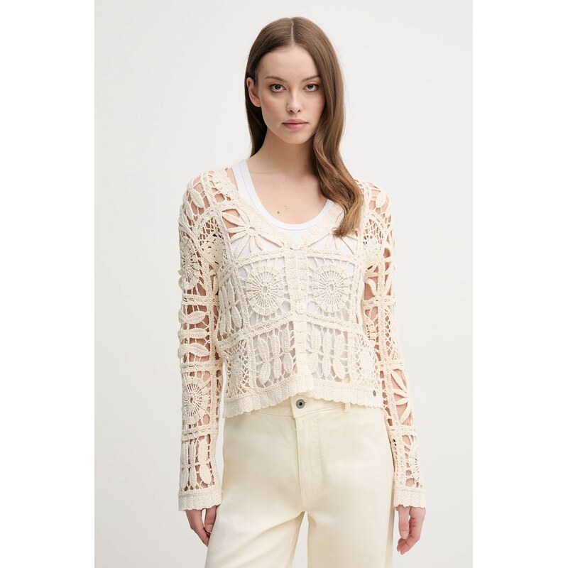 Bavlnený kardigán Pepe Jeans OLYMPIA 62738365