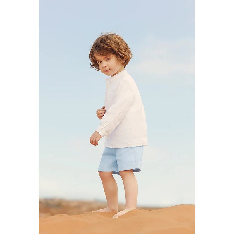 Detské ľanové šortky Tartine et Chocolat 62743414