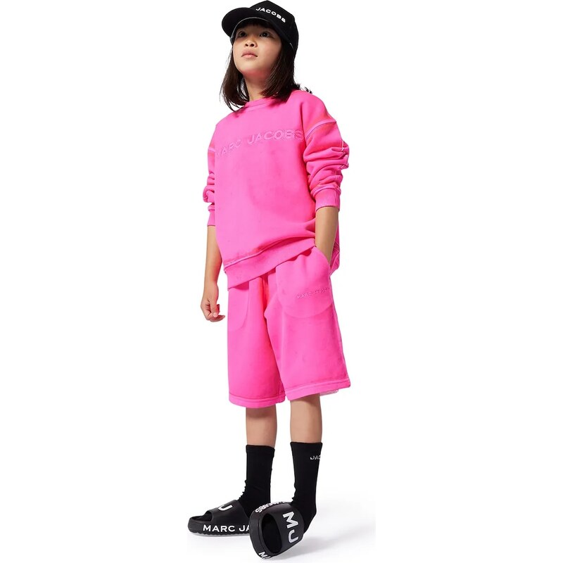 Detské bavlnené šortky Marc Jacobs 64326041