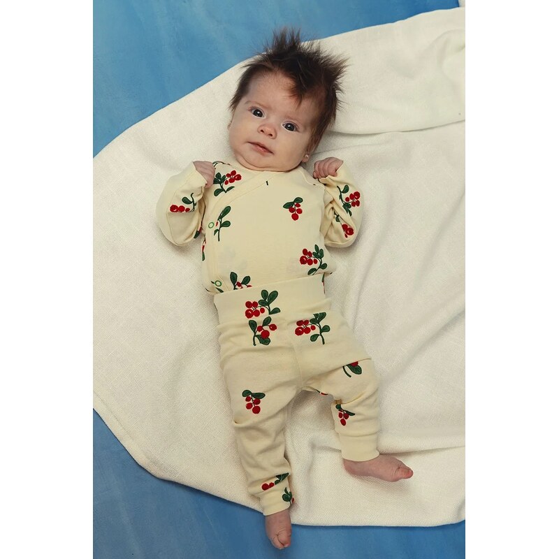 Detská bavlnená súprava Mini Rodini Lingonberries 64326289