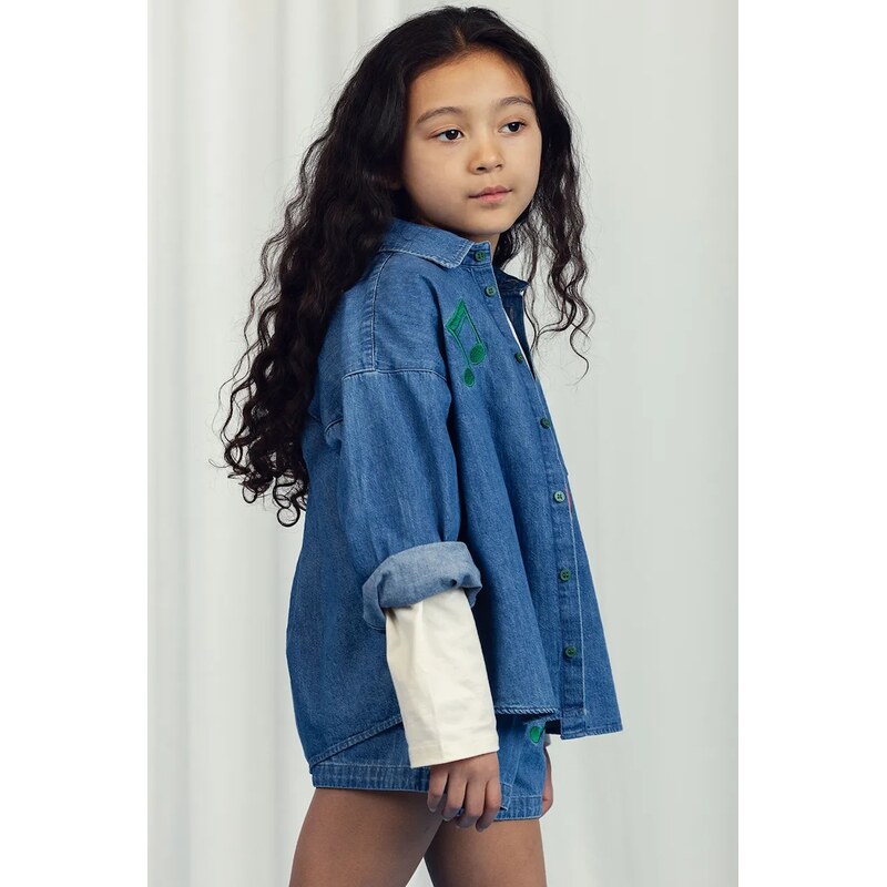 Detská riflová košeľa Mini Rodini Note 64326272