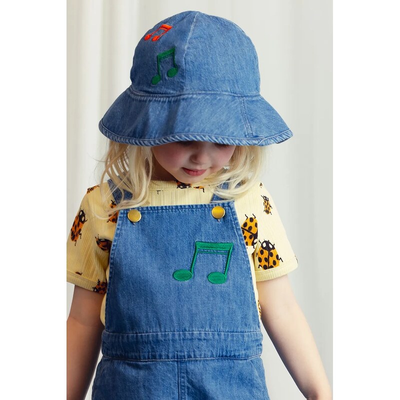 Detský bavlnený klobúk Mini Rodini Note 64326366