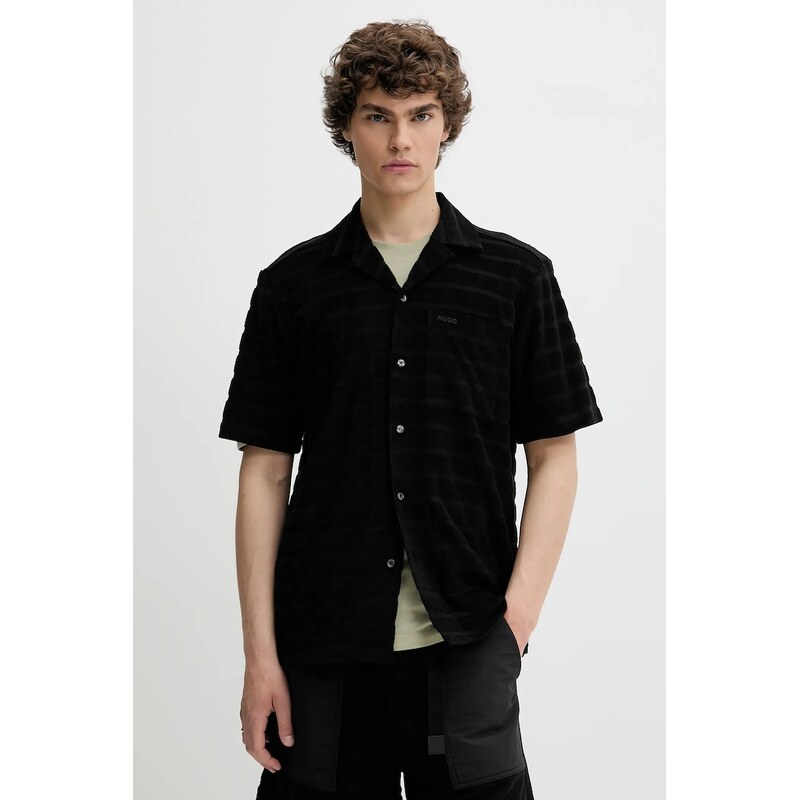 Bavlnená košeľa HUGO 63415485