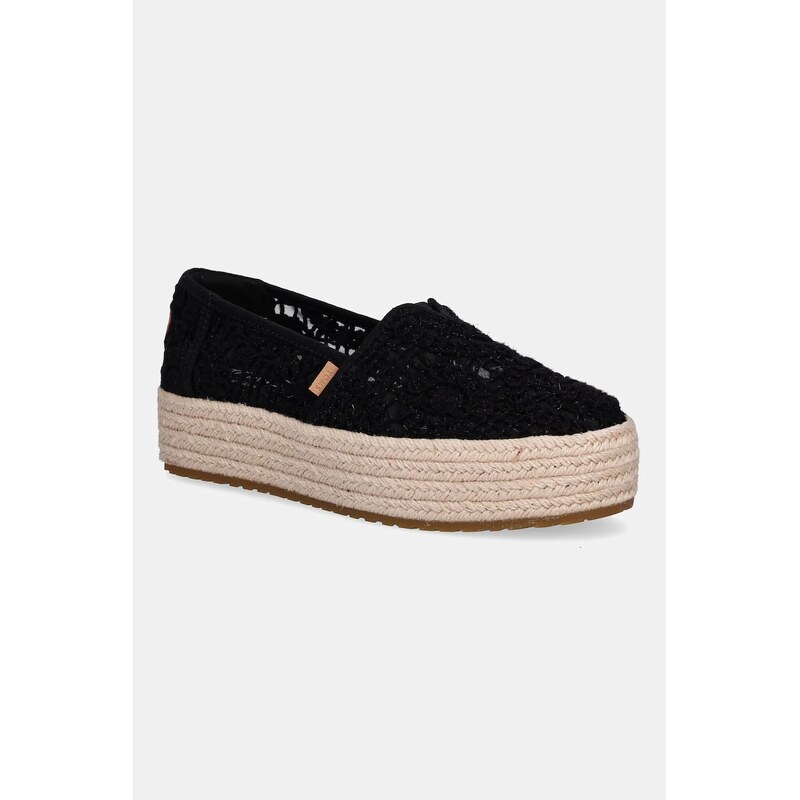 Espadrilky Toms CROCHET LACE 64183949