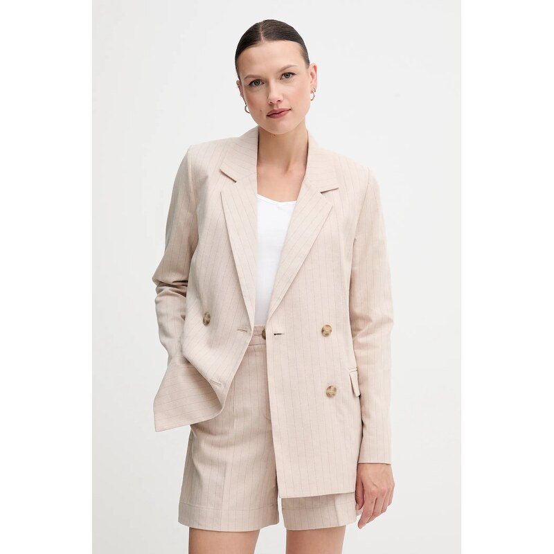 Sako s prímesou ľanu United Colors of Benetton 63456528