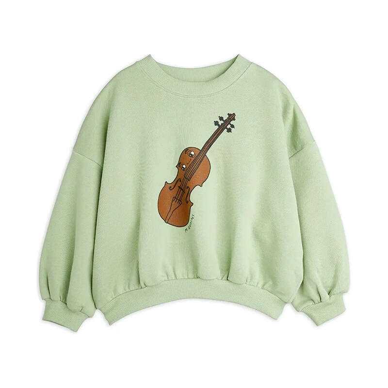 Detská bavlnená mikina Mini Rodini Violin 64326406