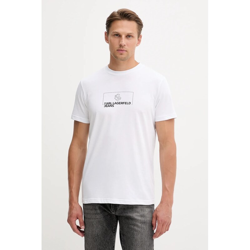 Bavlnené tričko Karl Lagerfeld Jeans 65177316