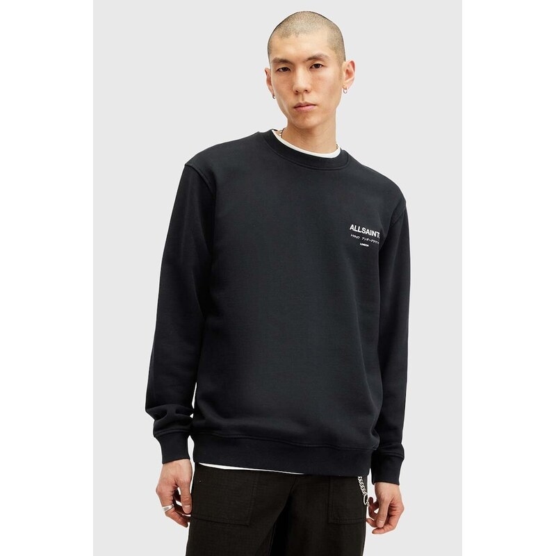 Bavlnená mikina AllSaints UNDERGROUND 63995916