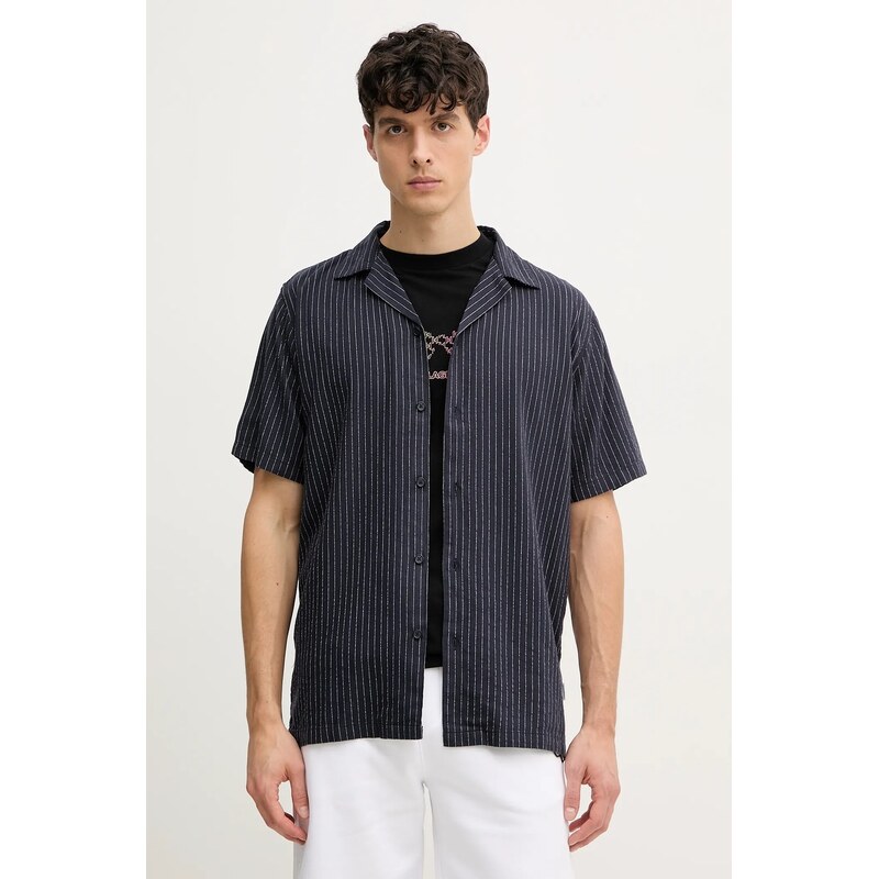 Košeľa s prímesou ľanu Lindbergh 62851835