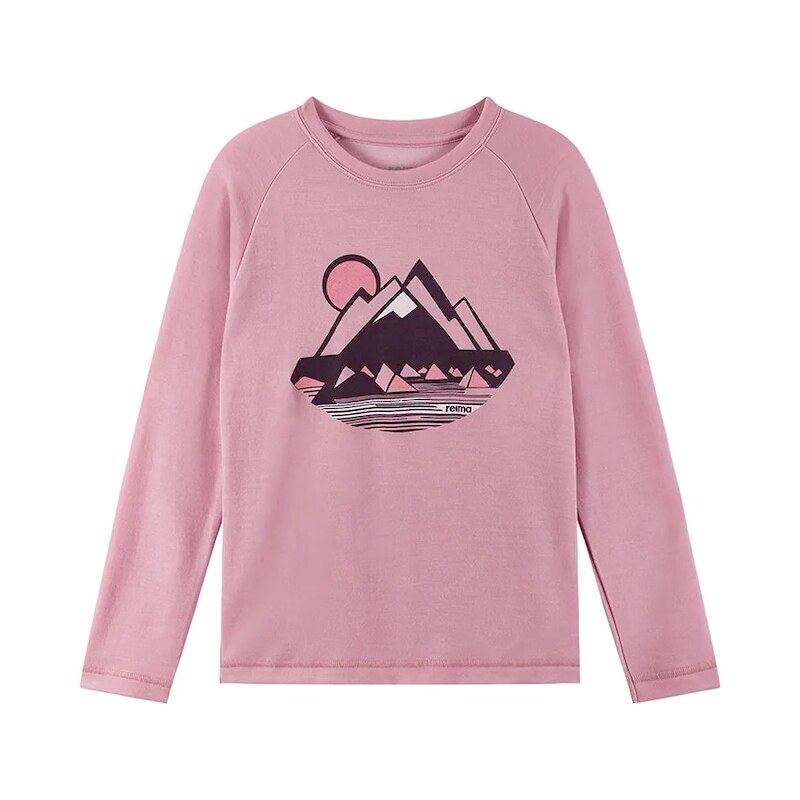 Detská mikina s prímesou vlny Reima Viisas 65073379