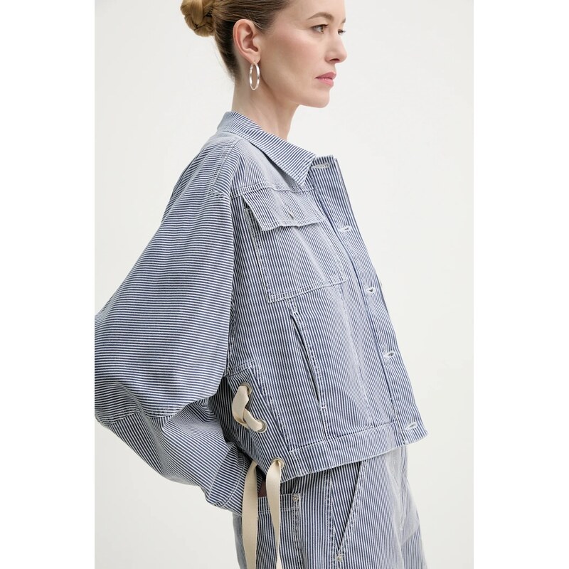 Bavlnená rifľová bunda MUNTHE FAMKE 63537916