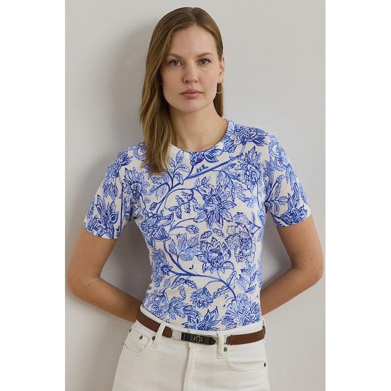 Ľanový sveter Lauren Ralph Lauren 63555927