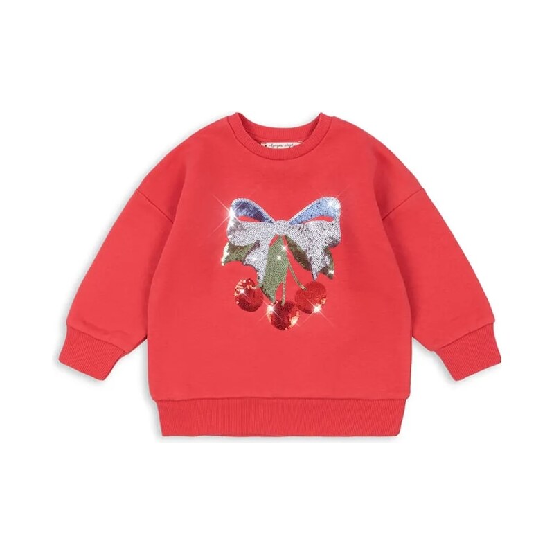 Detská mikina Konges Sløjd LOU SEQUIN SWEAT SHIRT OCS 65048506