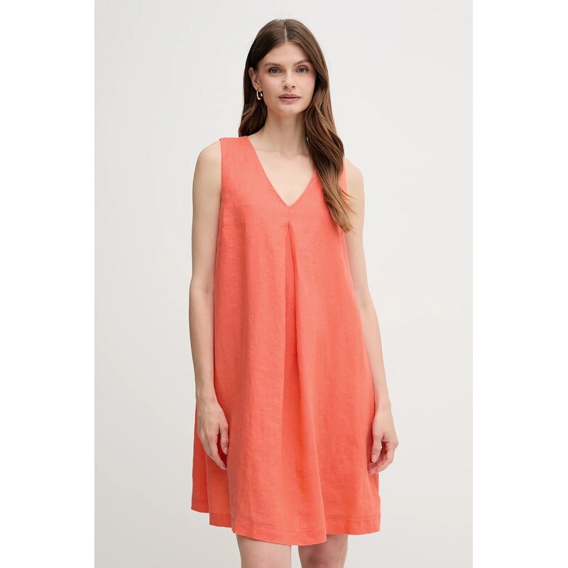 Ľanové šaty United Colors of Benetton 63611283
