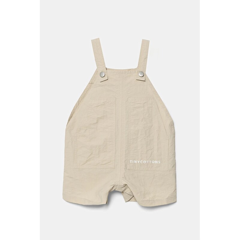 Detské dupačky Tinycottons SOLID SHORT DUNGAREE 62946503