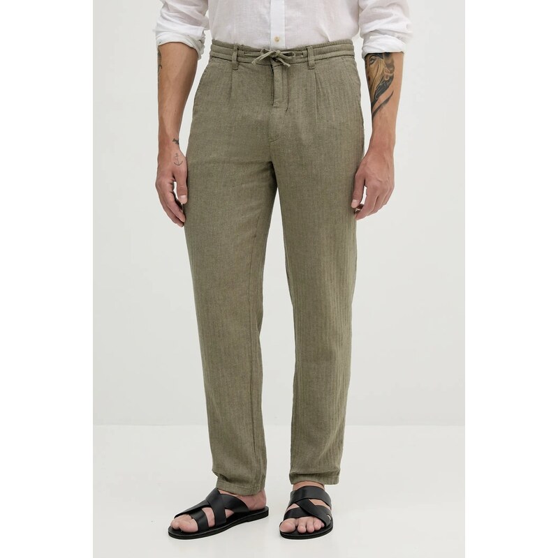 Nohavice s prímesou ľanu Lindbergh 63608459