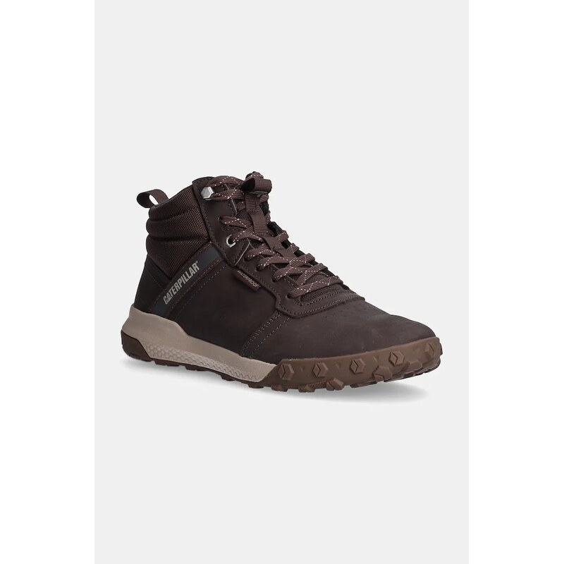 Nubukové čižmy CAT Footwear HEX READY MID WP 58263329