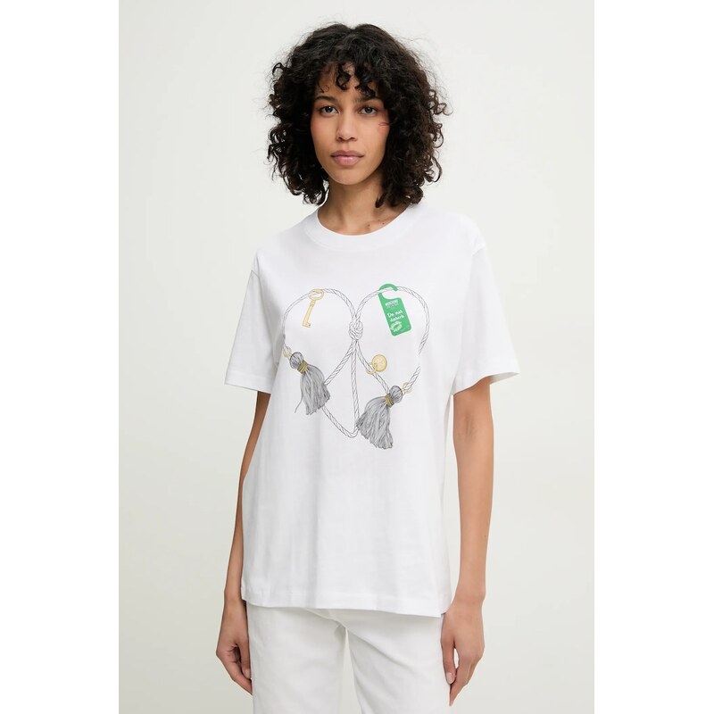 Bavlnené tričko Moschino Jeans 64328466