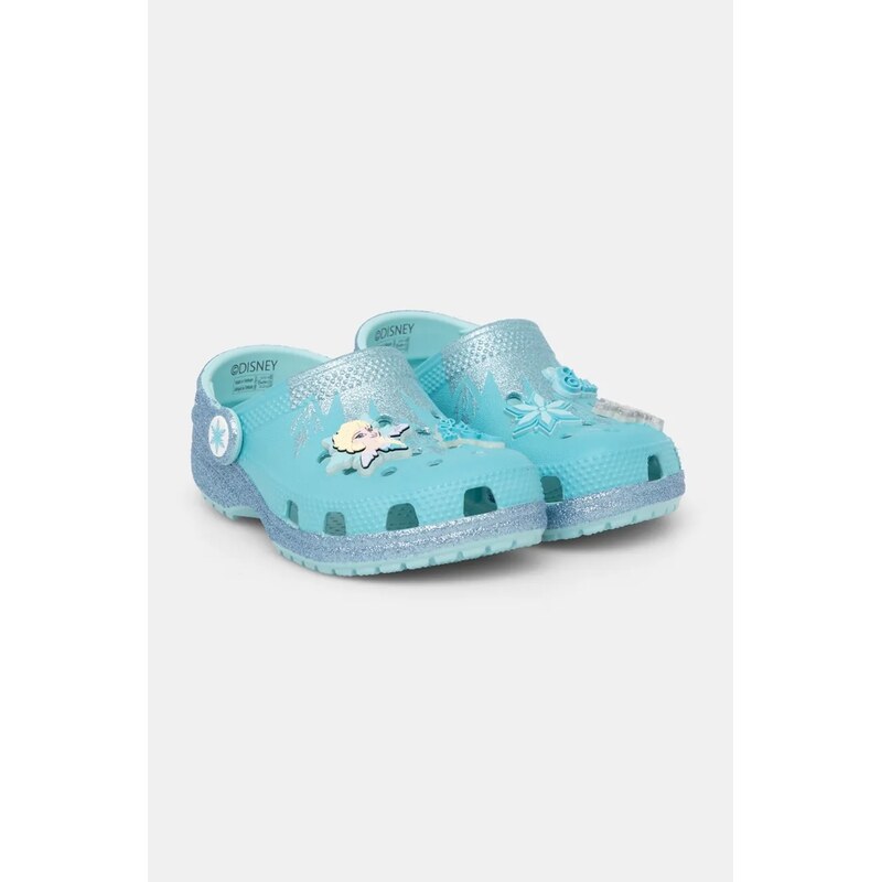 Detské šľapky Crocs CLASSIC FROZEN ELSA CLOG 58367837