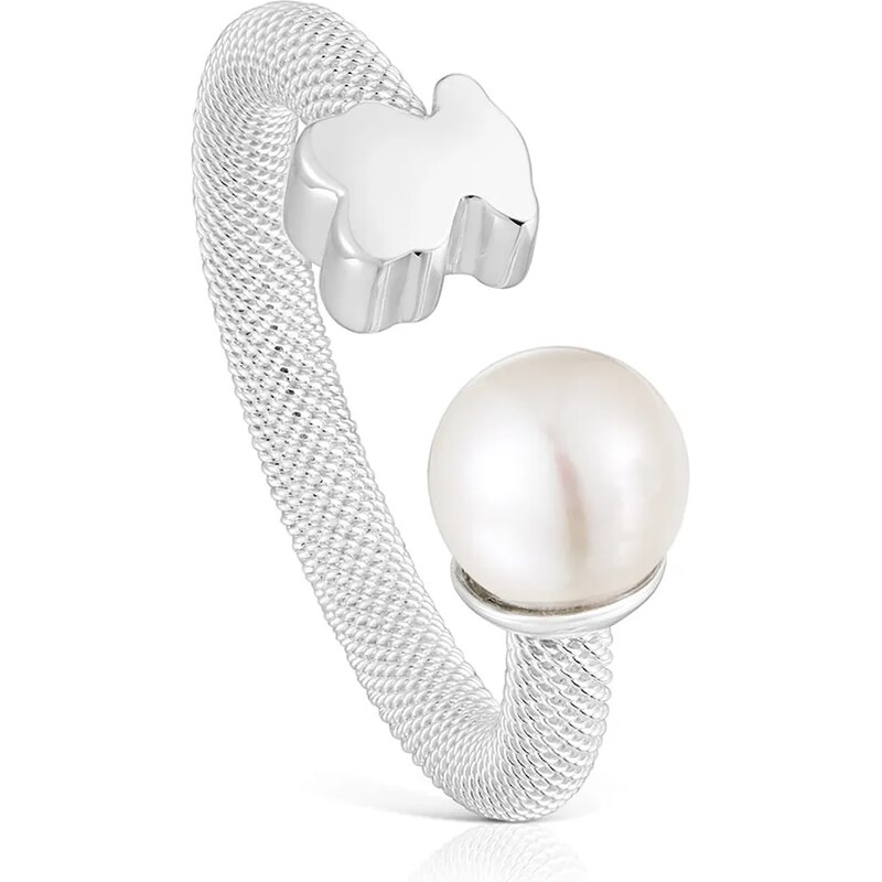 Strieborný prsteň Tous ICON MESH 65064587