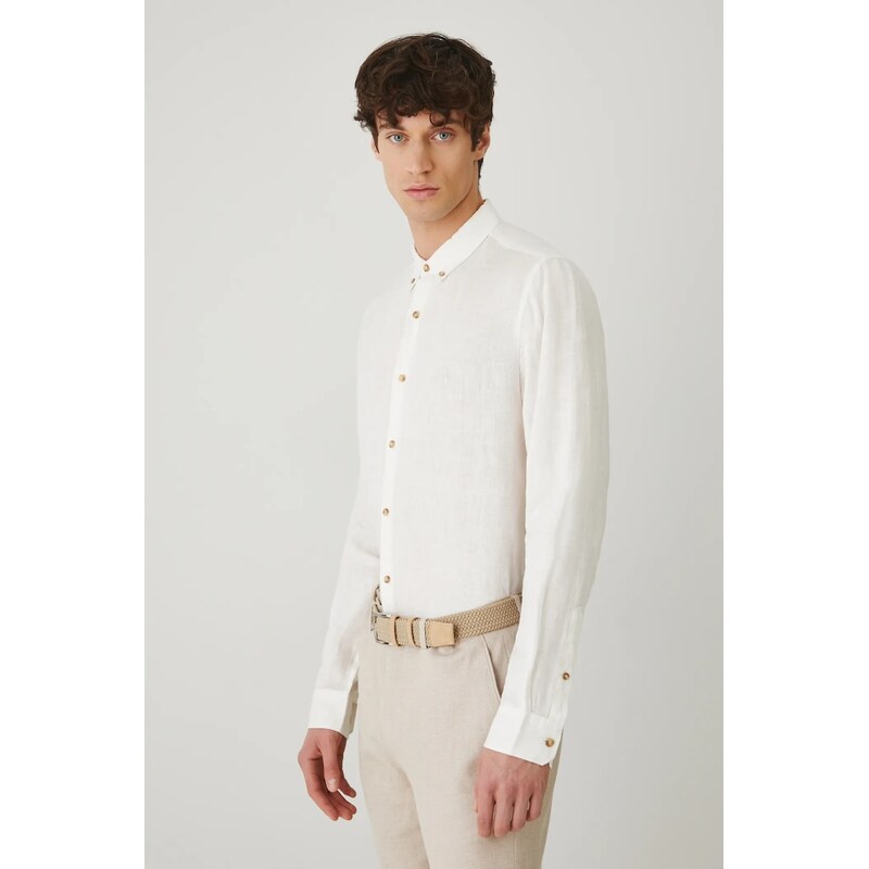 Ľanová košeľa Medicine 66512817