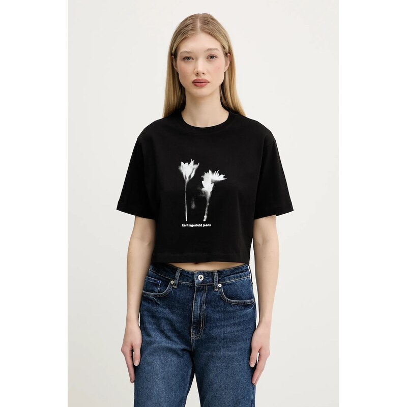 Bavlnené tričko Karl Lagerfeld Jeans 63746617