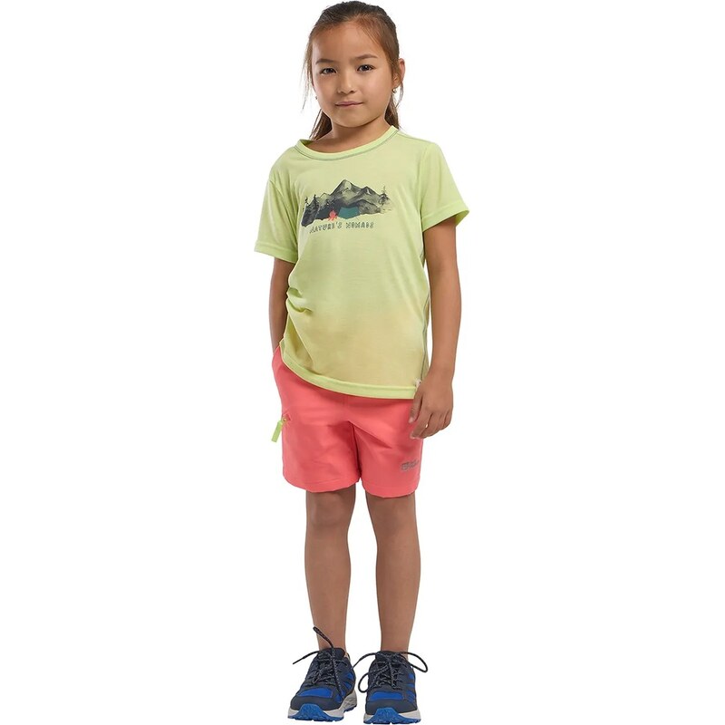 Detské krátke nohavice Jack Wolfskin TURBULENCE SHORTS K 64329109