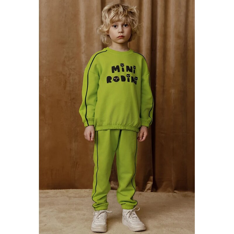 Detská bavlnená mikina Mini Rodini Mini Rodini Cats 64315043