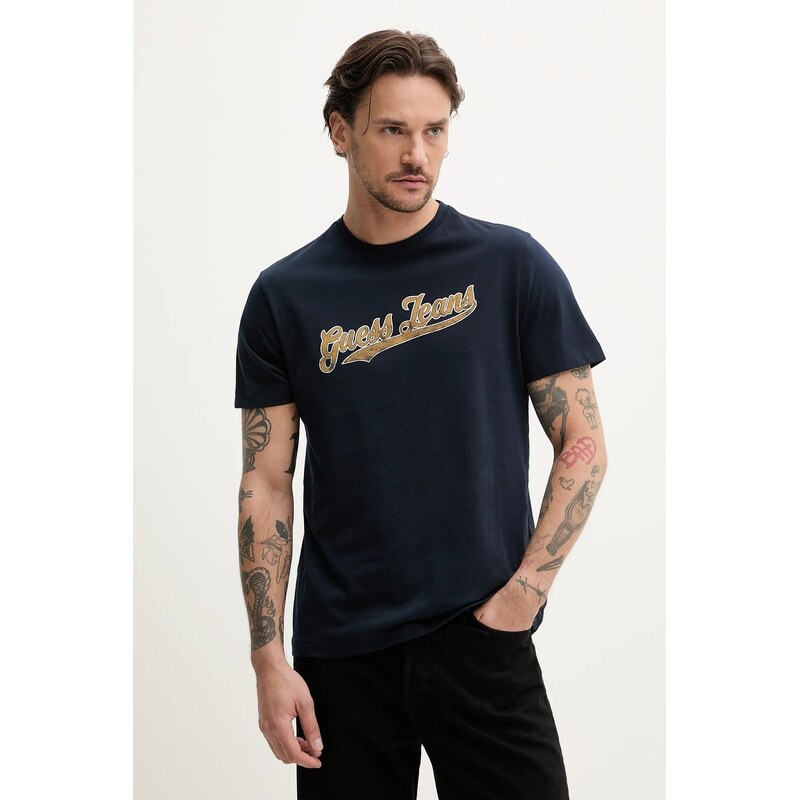 Bavlnené tričko Guess Jeans 62938654