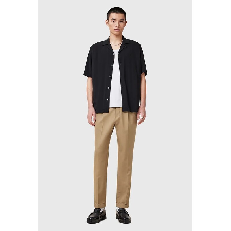 Nohavice s prímesou vlny AllSaints TALLIS 63996662