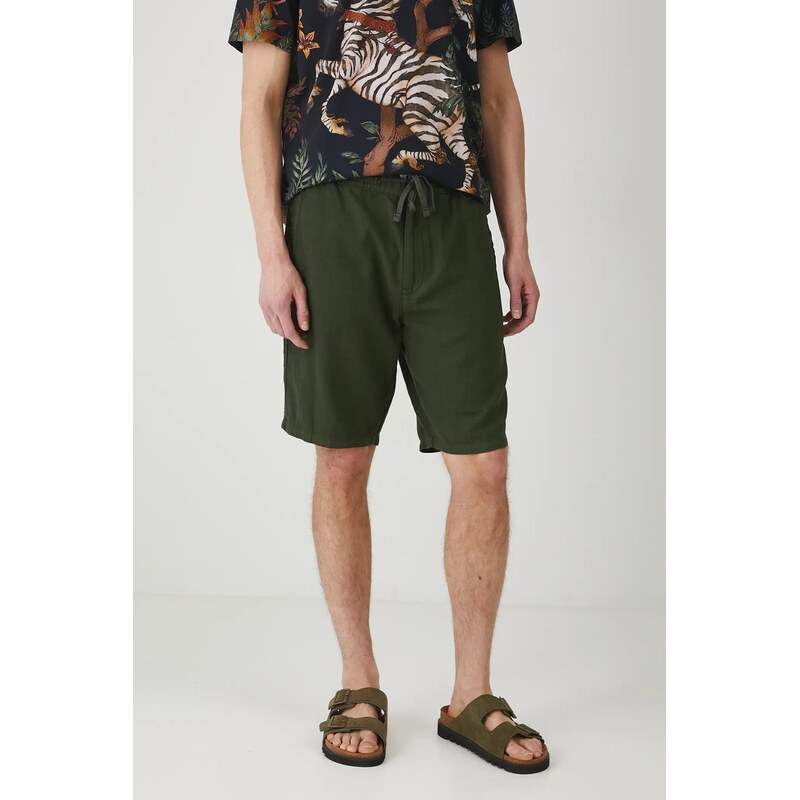 Šortky s prímesou ľanu Medicine 68029021