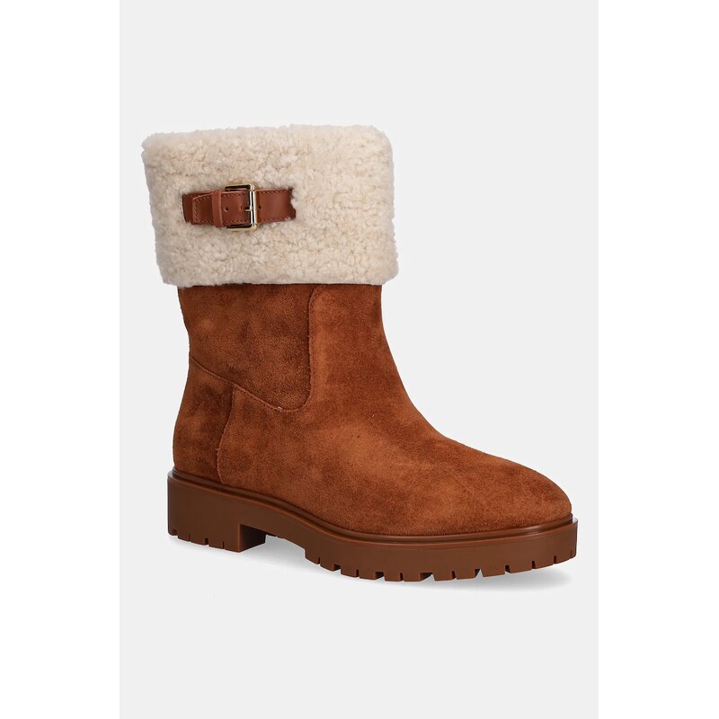 Semišové topánky Lauren Ralph Lauren Allyson Srlg 65146223